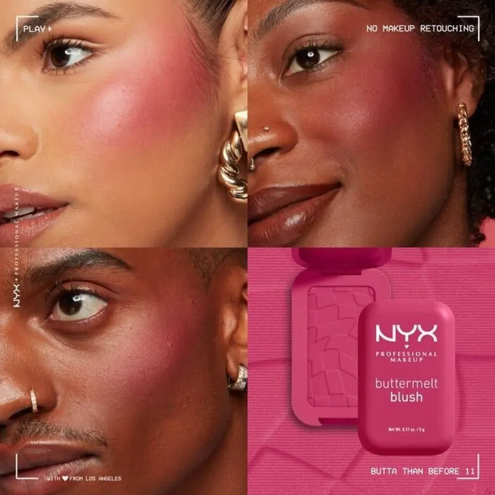 NYX Cosmetics Bridgerton Queen Buttermelt Blush Palette Duo